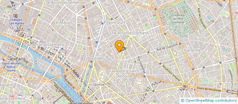 localisation de l'entreprise MADAME ANNA POURQUERY DE BOISSERIN  PARIS