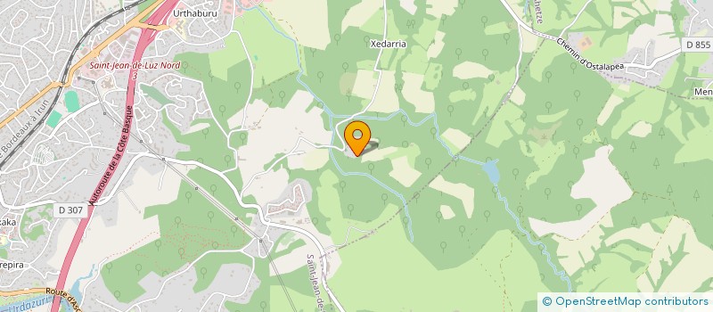 localisation de l'entreprise MADAME ANNA PRIESTLEY à SAINT-JEAN-DE-LUZ