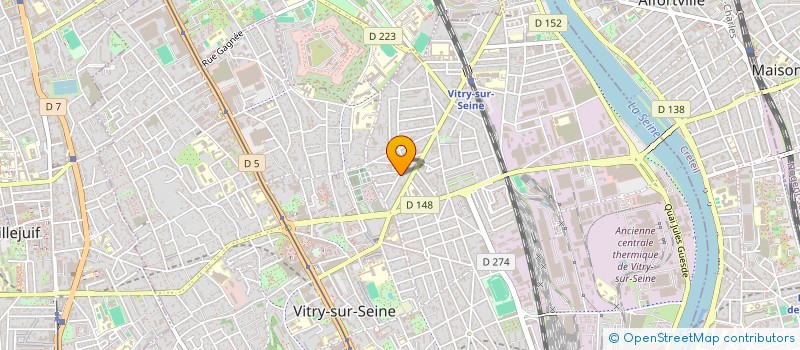 localisation de l'entreprise MADAME ANNA PROKHORENKO à VITRY-SUR-SEINE