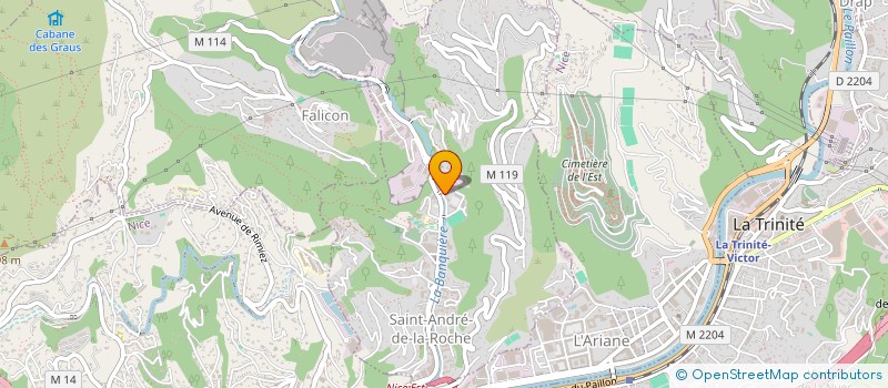 localisation de l'entreprise MADAME ANNA RANDAZZO  SAINT-ANDRE-DE-LA-ROCHE