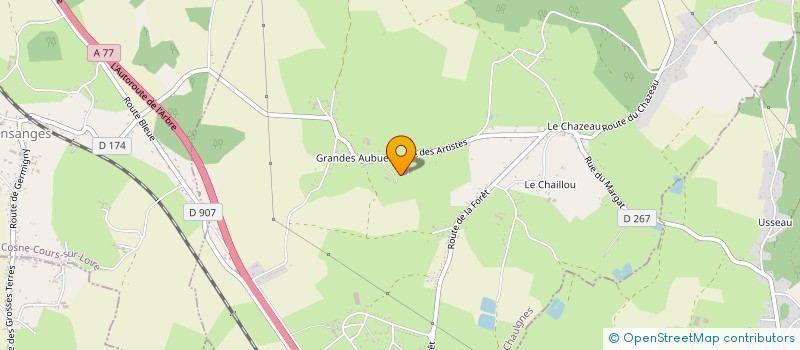 localisation de l'entreprise MADAME ANNA REGIOR  CHAULGNES