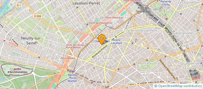 localisation de l'entreprise MADAME ANNA RITA LUCIANI  PARIS
