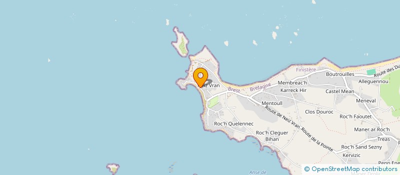 localisation de l'entreprise MADAME ANNA RIZZO  PLOUNEOUR-BRIGNOGAN-PLAGES