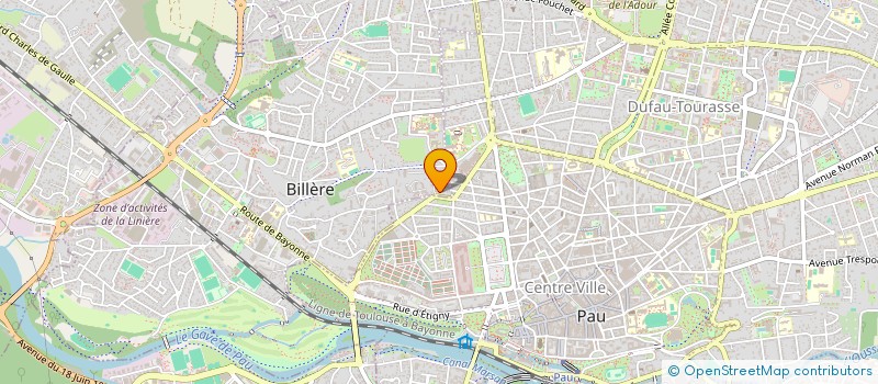 localisation de l'entreprise MADAME ANNA ROMA DALFO ANNA  BILLERE