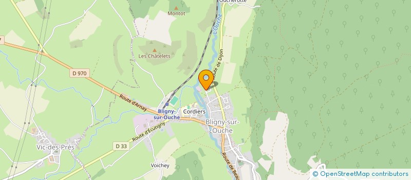 localisation de l'entreprise MADAME ANNA RONCELAY LEMOINE  BLIGNY-SUR-OUCHE