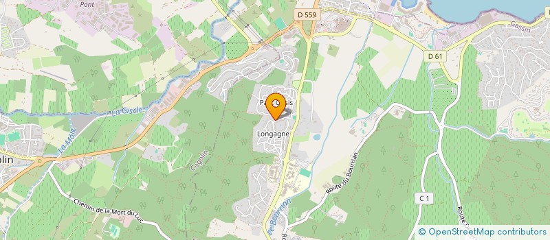 localisation de l'entreprise MADAME ANNA ROSSI  GASSIN