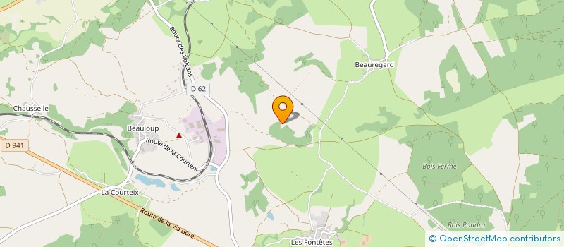 localisation de l'entreprise MADAME ANNA ROUSSEL  SAINT-OURS