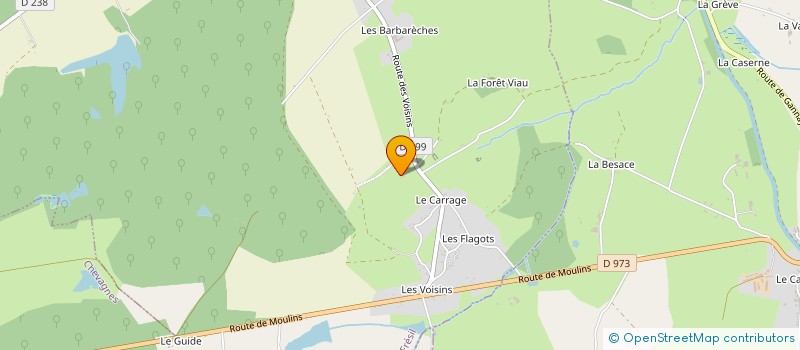 localisation de l'entreprise MADAME ANNA SANCELME  PARAY-LE-FRESIL