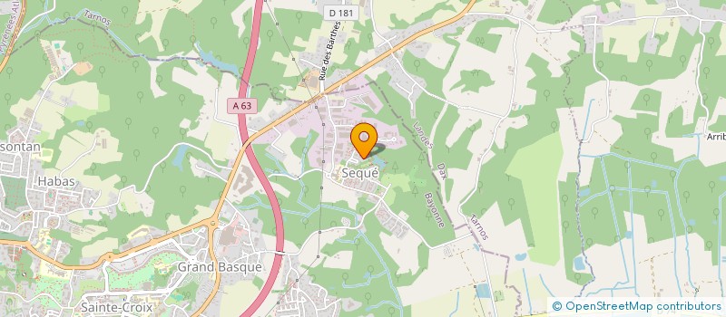 localisation de l'entreprise MADAME ANNA SAPPEY à BAYONNE