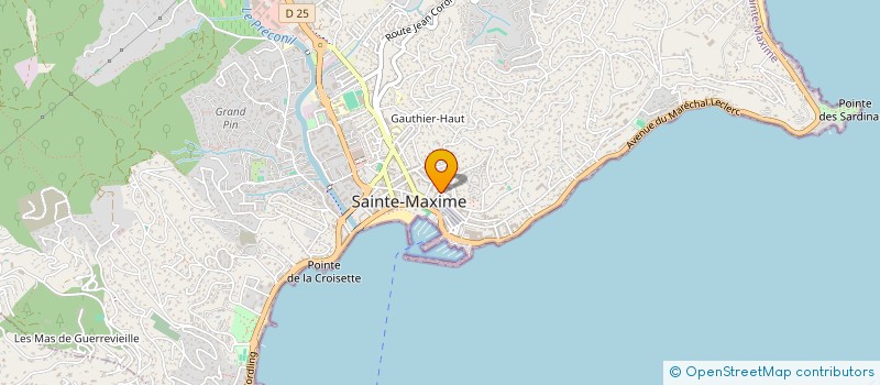 localisation de l'entreprise MADAME ANNA SAVARESE à SAINTE-MAXIME