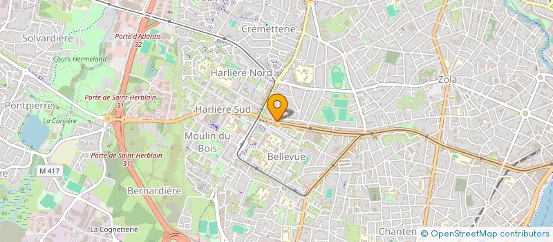 localisation de l'entreprise MADAME ANNA SAVITZKY à NANTES