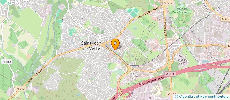 localisation de l'entreprise MADAME ANNA SAVOURNIN à SAINT-JEAN-DE-VEDAS