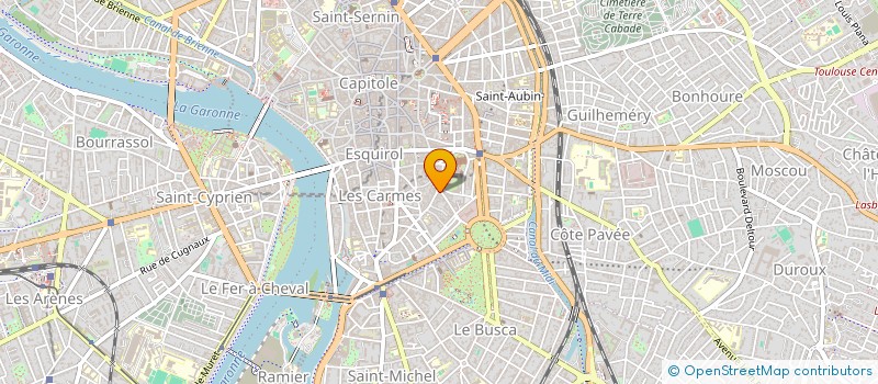 localisation de l'entreprise MADAME ANNA SCHULTE à TOULOUSE