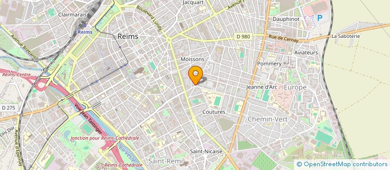 localisation de l'entreprise MADAME ANNA SESTU à REIMS