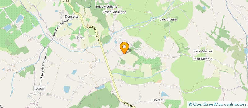 localisation de l'entreprise MADAME ANNA SIMMONS  DOLMAYRAC