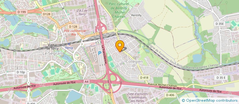 localisation de l'entreprise MADAME ANNA SOBOL  COLLEGIEN