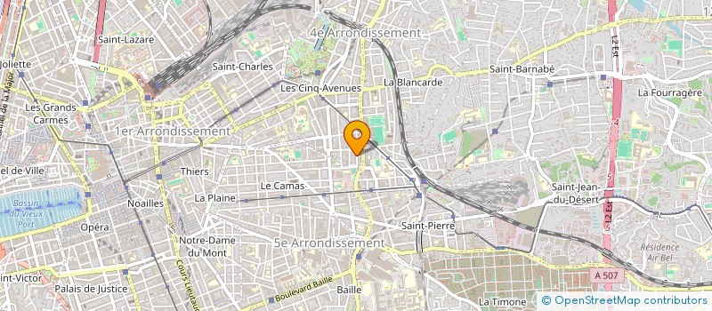 localisation de l'entreprise MADAME ANNA SOLF à MARSEILLE 4