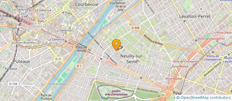 localisation de l'entreprise MADAME ANNA SOROKINE à NEUILLY-SUR-SEINE