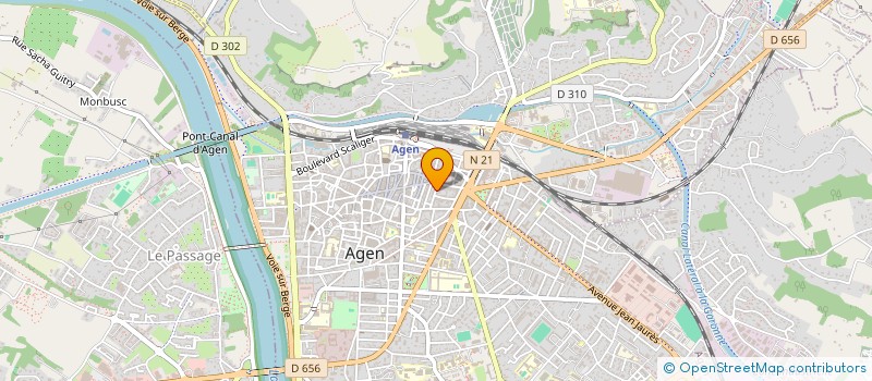 localisation de l'entreprise MADAME ANNA SOTO à AGEN