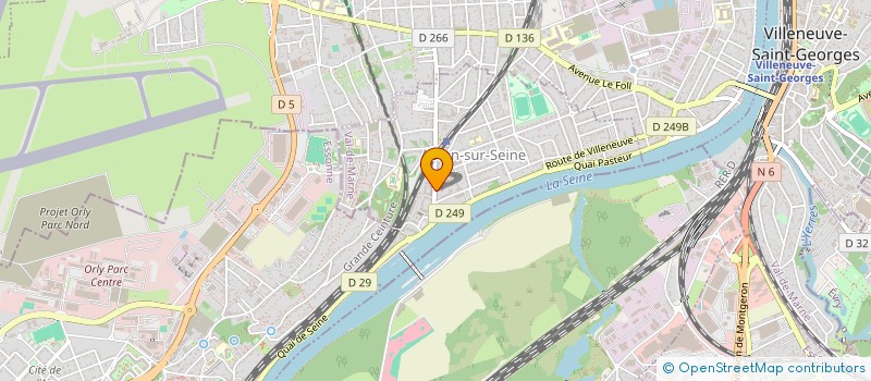 localisation de l'entreprise MADAME ANNA SPINELLI  ABLON-SUR-SEINE