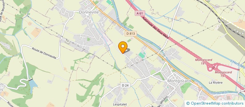 localisation de l'entreprise MADAME ANNA STROMBERG  MONTGISCARD