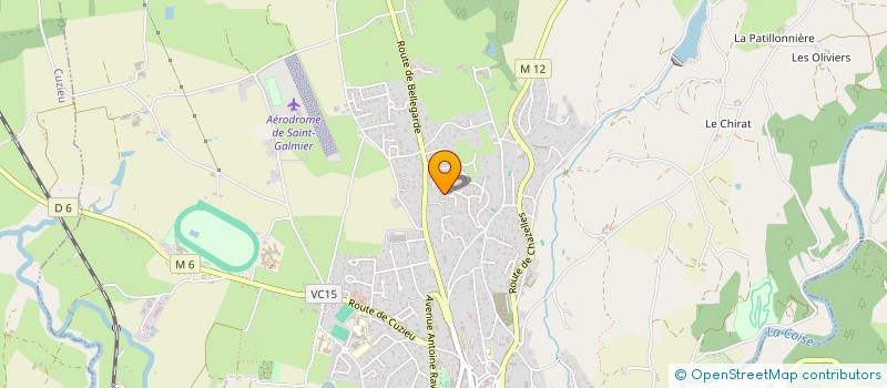 localisation de l'entreprise MADAME ANNA SUDANO  SAINT-GALMIER