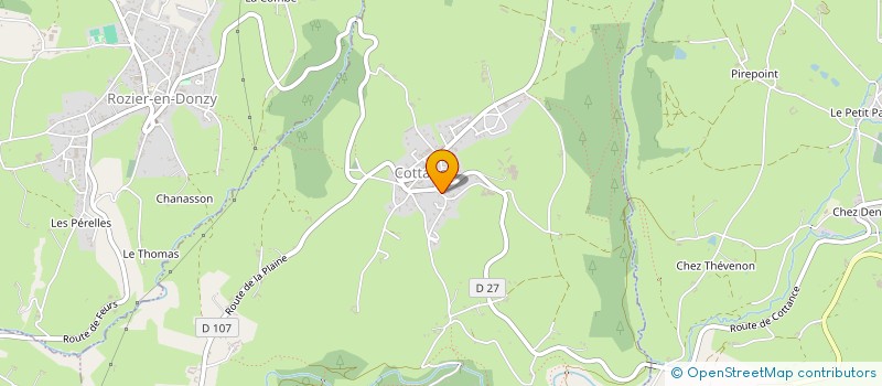 localisation de l'entreprise MADAME ANNA SUREL  COTTANCE