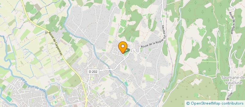 localisation de l'entreprise MADAME ANNA SYLWIA CICHECKA  L'ISLE-SUR-LA-SORGUE