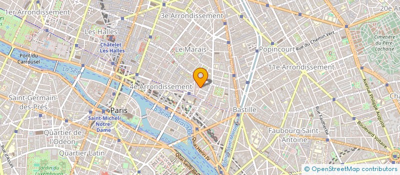 localisation de l'entreprise MADAME ANNA TAKACS à PARIS