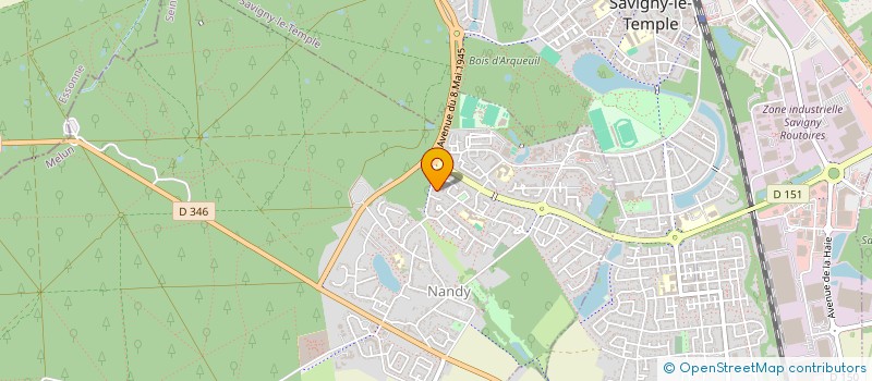 localisation de l'entreprise MADAME ANNA TANASI  NANDY