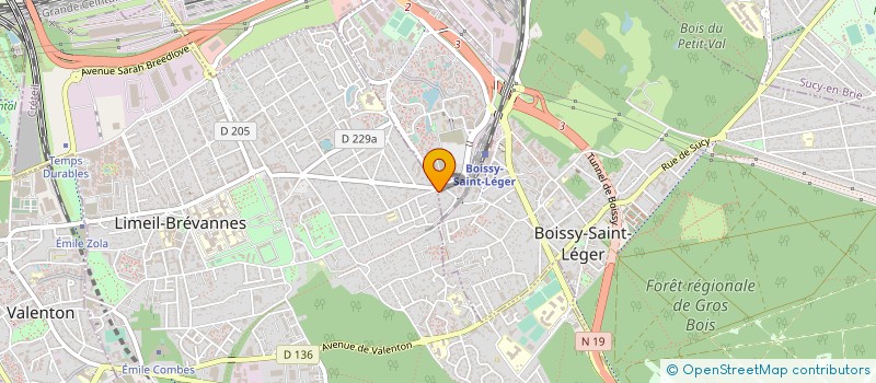 localisation de l'entreprise MADAME ANNA TER SARGISSIANS à BOISSY ST LEGER