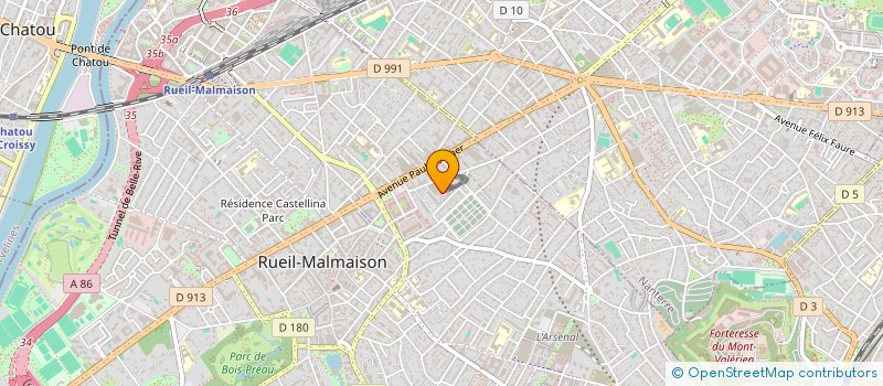 localisation de l'entreprise MADAME ANNA TERNOVSZKY à RUEIL-MALMAISON