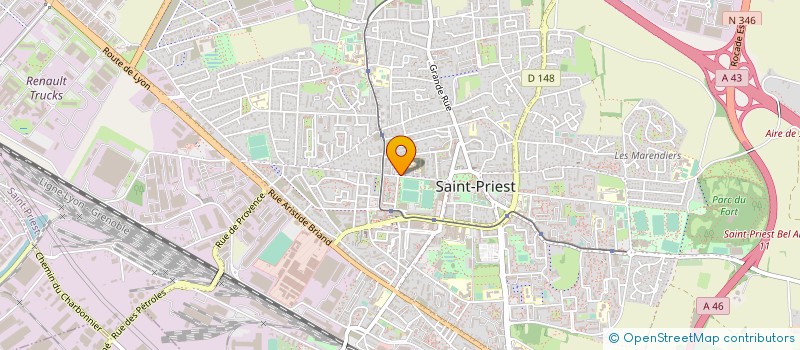 localisation de l'entreprise MADAME ANNA TOTH  SAINT-PRIEST