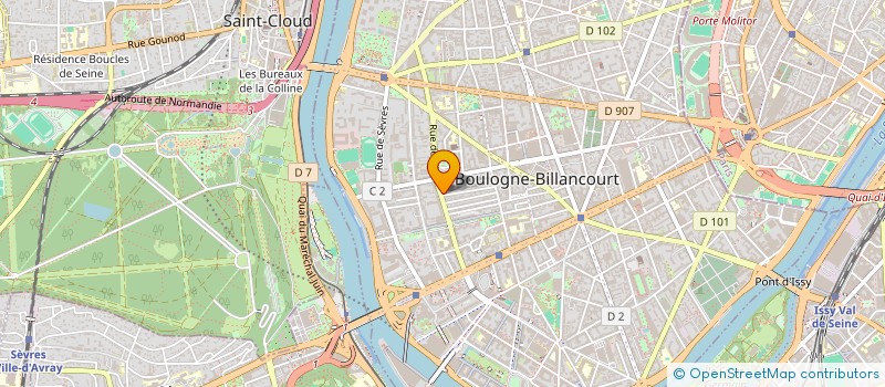localisation de l'entreprise MADAME ANNA TURKIEWICZ à BOULOGNE-BILLANCOURT