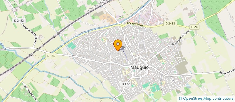 localisation de l'entreprise MADAME ANNA TYBURCZY  MAUGUIO