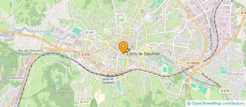 localisation de l'entreprise MADAME ANNA VALENZA à LONS-LE-SAUNIER