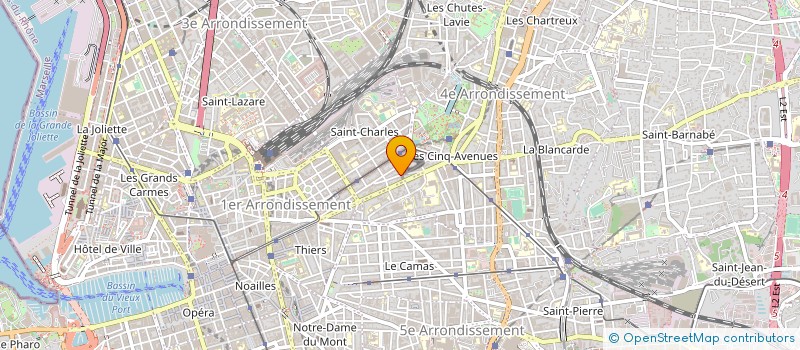 localisation de l'entreprise MADAME ANNA VERGNAS à MARSEILLE
