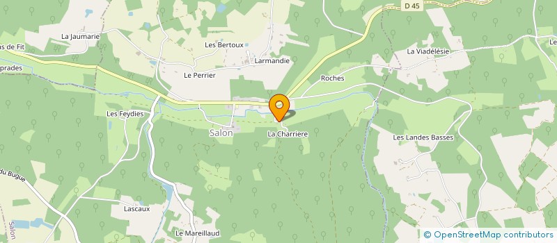 localisation de l'entreprise MADAME ANNA VERHART  VERGT