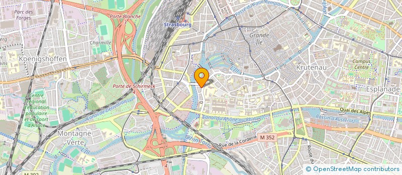 localisation de l'entreprise MADAME ANNA VIALE à STRASBOURG