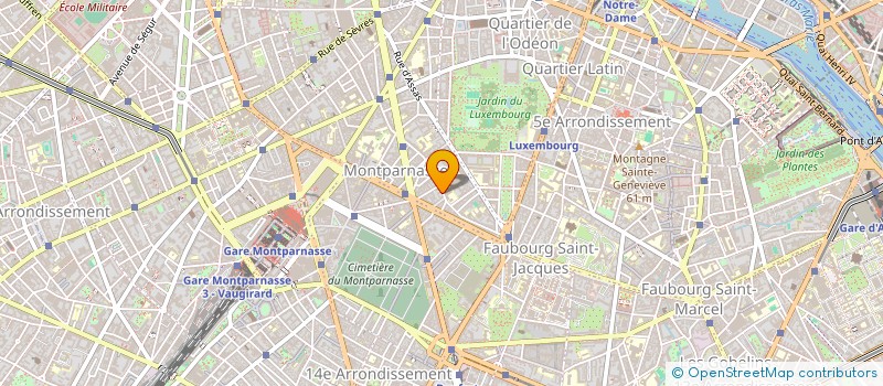 localisation de l'entreprise MADAME ANNA VICKERS  PARIS