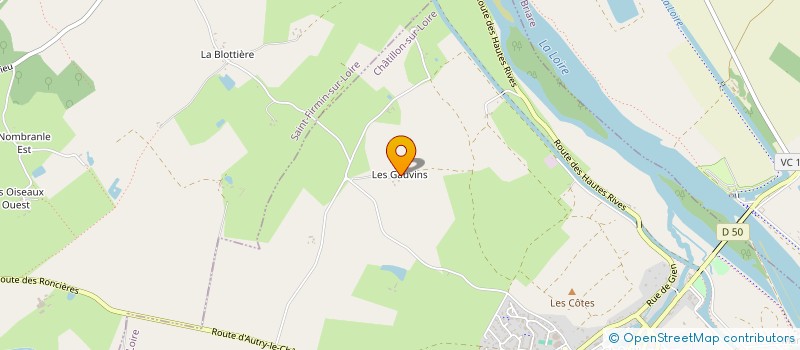 localisation de l'entreprise MADAME ANNA VOROS à CHATILLON-SUR-LOIRE