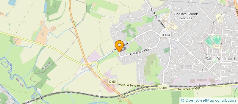 localisation de l'entreprise MADAME ANNA WOZNICA à SAINT-DOULCHARD