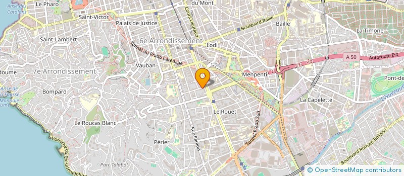 localisation de l'entreprise MADAME ANNA ZAKHAROVA à MARSEILLE