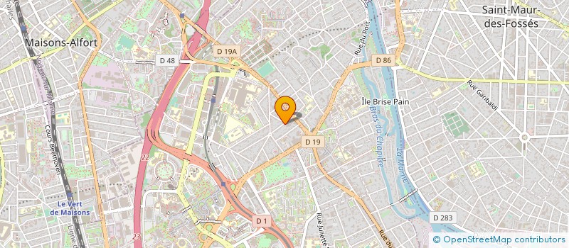 localisation de l'entreprise MADAME ANNA ZAKOSCIELNA  CRETEIL