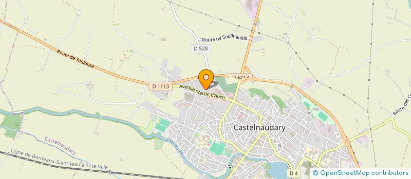 localisation de l'entreprise MADAME ANNA ZANELLA  CASTELNAUDARY