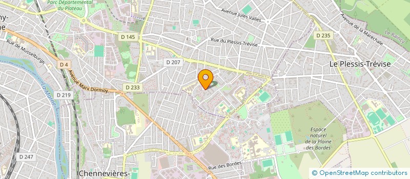 localisation de l'entreprise MADAME ANNA ZERBIB à CHAMPIGNY-SUR-MARNE
