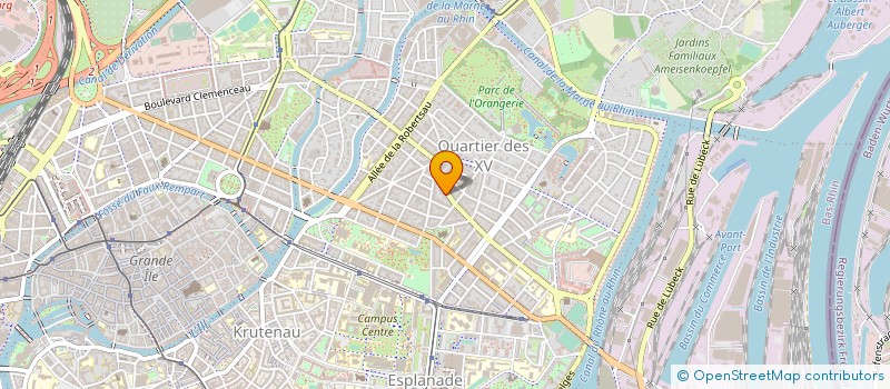 localisation de l'entreprise MADAME ANNA ZINGO CERRONE à STRASBOURG