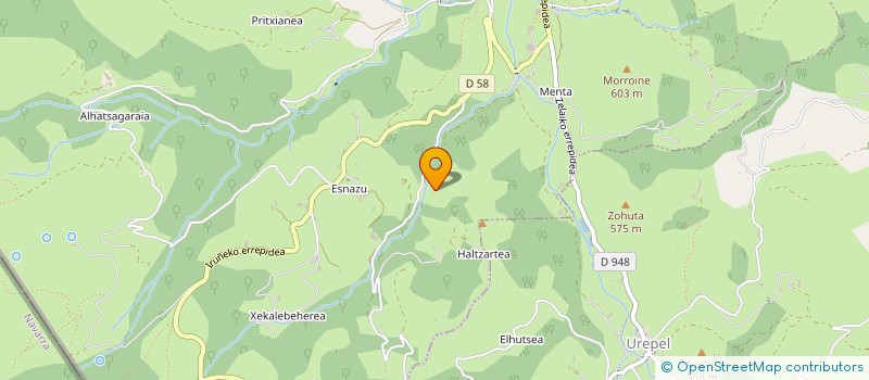 localisation de l'entreprise MADAME ANNA ZUBIRI  ALDUDES