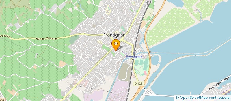 localisation de l'entreprise MADAME ANNABEL ARTRU à FRONTIGNAN