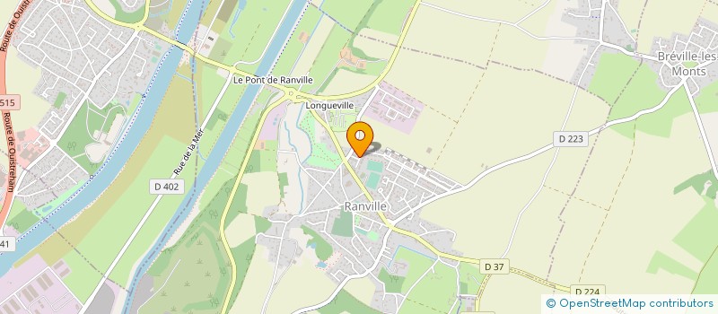 localisation de l'entreprise MADAME ANNABEL BAUDET  RANVILLE